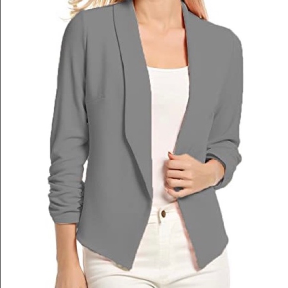 Light-weight Blazer 3/4 Sleeve